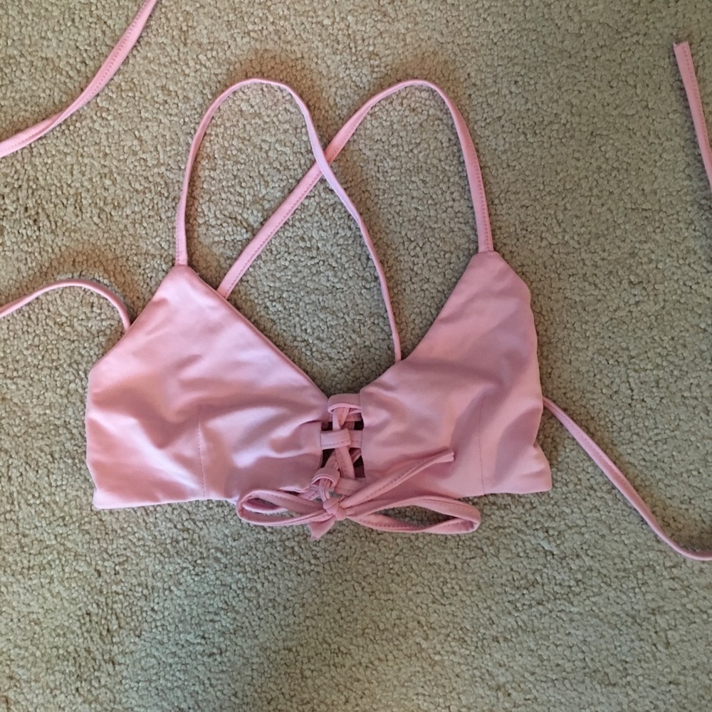 Pink bikini